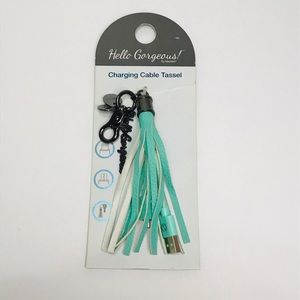 💙😍HELLO GORGEOUS Charging Cable Tassel